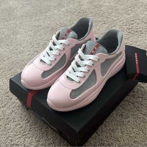 America’s Cup Prada Pink Soft Rubber Sneakers